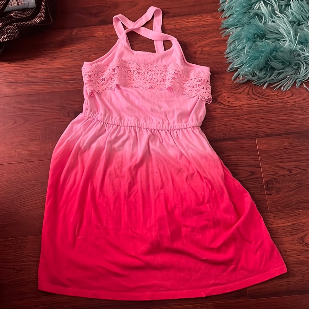 pink dress